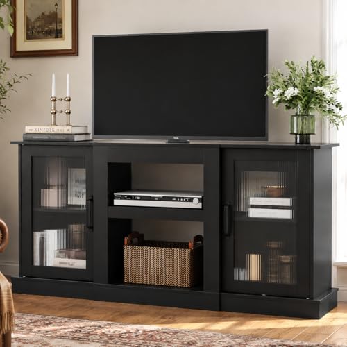 58" Farmhouse TV Stand for 65/60/55 Inch TVs, view 4