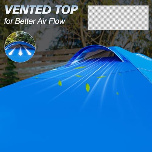 10x10 Pop Up Canopy Tent, 1-Button Push Setup Canopy Tent, view 4