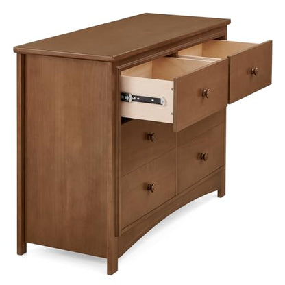 Perry 6 Drawer Dresser - Greenguard Gold Certified, Chestnut, view 5