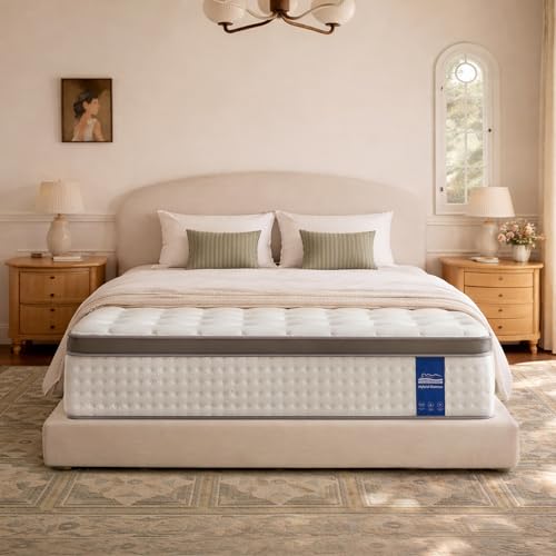 14 Inch King Size Mattress Hybrid King Mattress in a Box, view 2