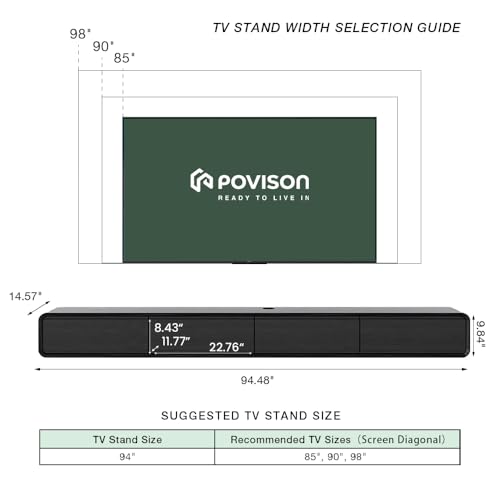 Fully-Assembled Minimalist Floating TV Stand with LED Lights, view 3