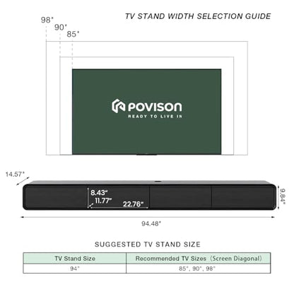 Fully-Assembled Minimalist Floating TV Stand with LED Lights, view 3