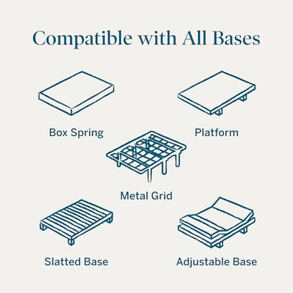 ® 10" Firm Gel Memory Foam Mattress – Bamboo Charcoal & Cooling Gel –, view 7