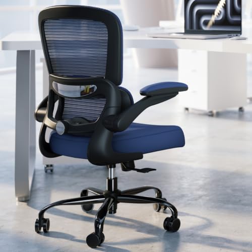 Office Chair, Ergonomic Desk Chair with Adjustable Lumbar Support, view 2