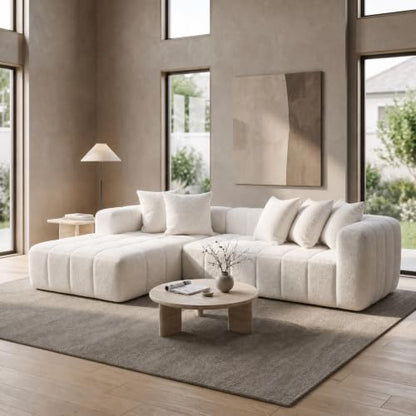 107.9" L-Shaped Boneless Couch, view 2