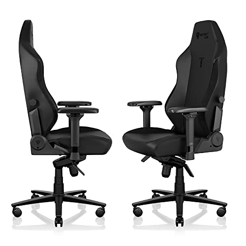 Secretlab Titan Evo Black Gaming Chair - Regular, Leatherette, Ergonomic, view 4