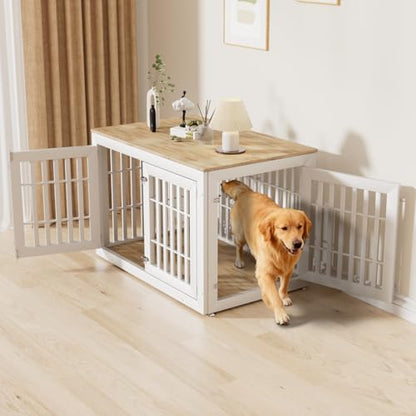 48 Inch Heavy-Duty Dog Crate Furniture, view 7