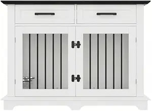 Large Dog Crate Furniture Storage Drawers