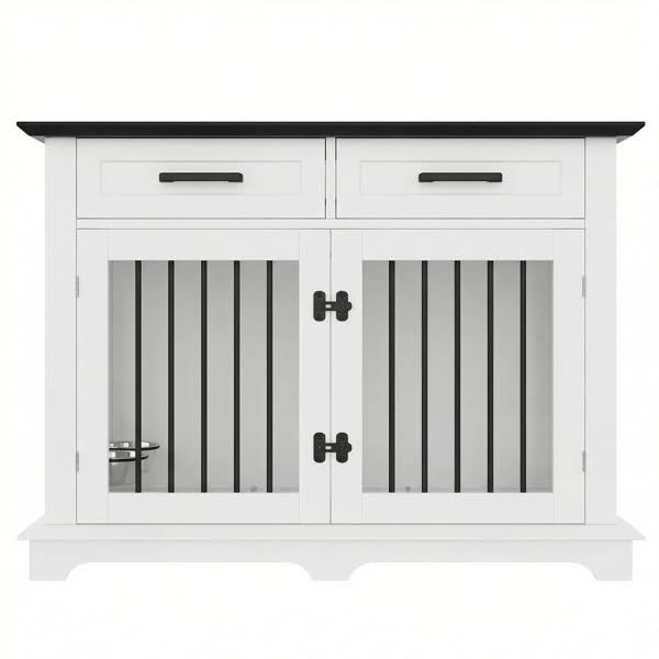 Large Dog Crate Furniture Storage Drawers, view 2