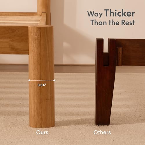 FLEXISPOT Hako G2 Japanese Joinery Bed Frame Queen, No-Tool Assembly, view 3