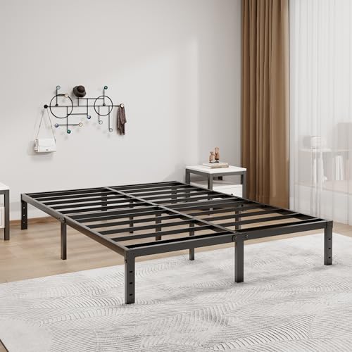 Full Size Bed Frame 12 Inch Metal Platform Bed Frame with Underbed Storage, view 7