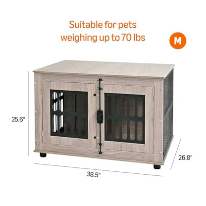 Heavy Duty Dog Crate Furniture for Small to Medium Dogs, view 3