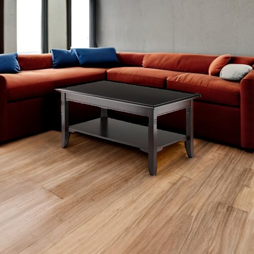 Nolan Coffee Table, Small Table with Shelf Storage, Practical and Elegant Living Room Decor, Stylish Furniture Essentials for New Homes, Apartments
