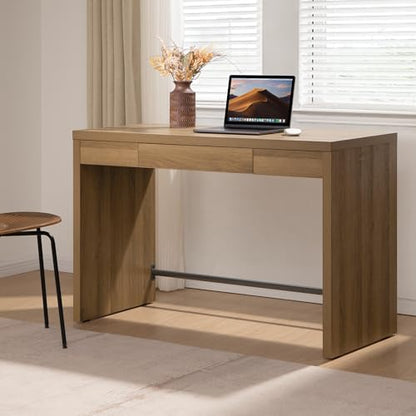 47-Inch Computer Desk, Home Office Desk Writing Desk with Drawer, view 4