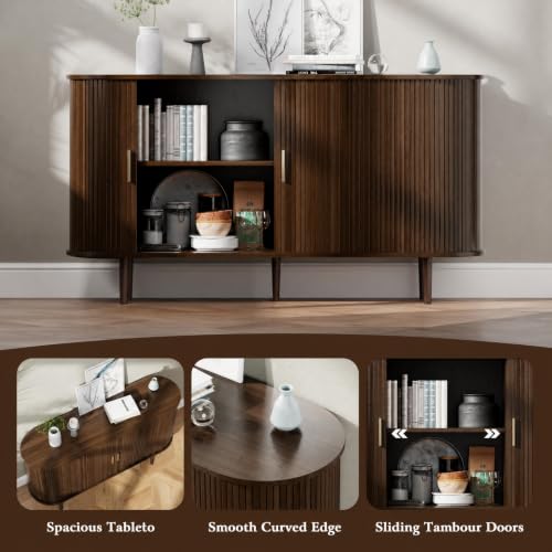 Sideboard Buffet Cabinet with Storage, view 6