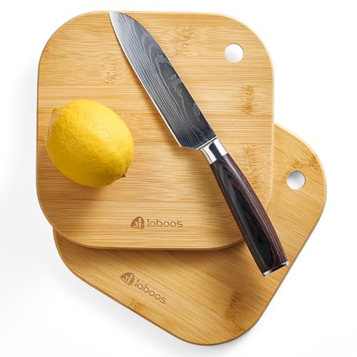 Home Mini Cutting Board Small Fruit Cutting Board Solid Bamboo Wood Board, view 4