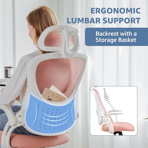 Ergonomic Office Chair, Desk Computer Chair, Lumbar Support, view 4