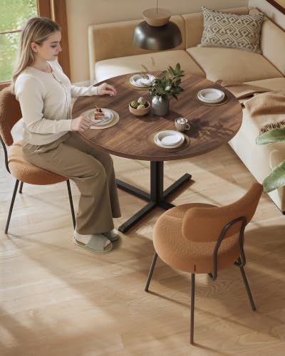 31.5-Inch Dining Table, Small Round Kitchen Table for 4 People, view 6