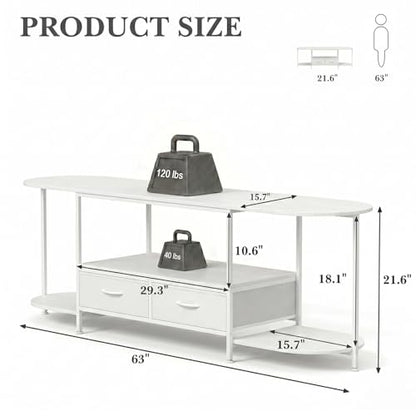 63" TV Stand for TVs up to 75 Inches, view 4