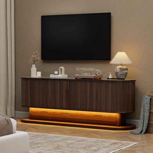 60" Fluted TV Stand with Power Outlet for TVs up to 65", view 8