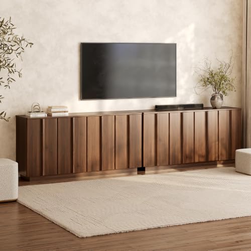 61" Sideboard Buffet Cabinet with Storage Walnut, view 7
