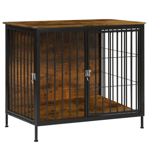 37.5" Heavy Duty Dog Crate Furniture, Dog Kennel Furniture Indoor, view 3