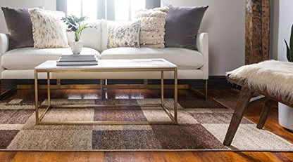 Autumn Collection Area Rug - Providence (7' 10" x 10' Rectangle, Light Brown/ Beige)