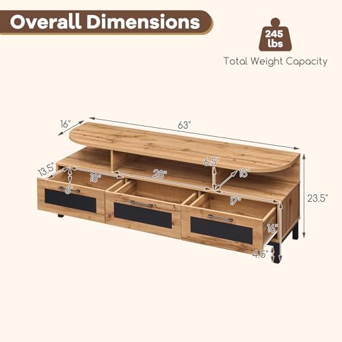 TV Stand for TVs up to 75", view 3