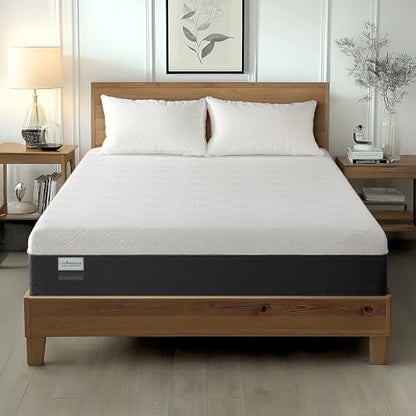 8 Inch Queen Size Mattress, Cooling Gel Memory Foam Mattress in a Box, view 2