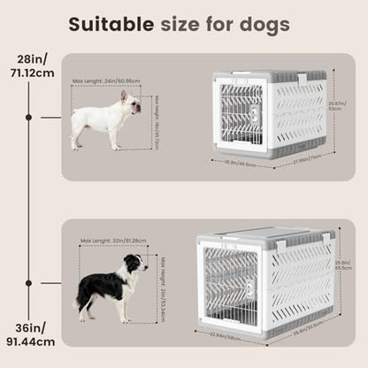 Collapsible Dog Crate for Medium/Small Dogs, view 4