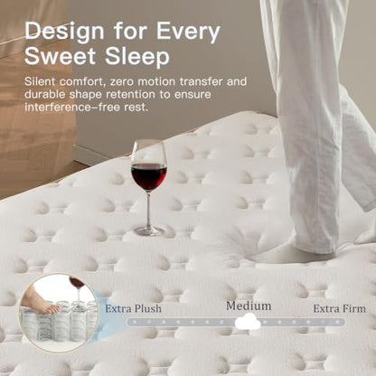 Full Mattress, 12 Inch Full Size Mattress, Memory Foam Mattress Medium Firm, view 7