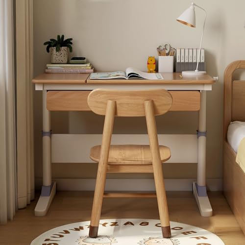Solid Oak Dining Height Adjustable Dining Chair, view 7
