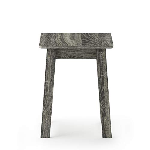 Beginning End Table, French Oak Grey