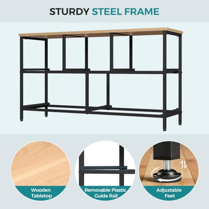 5 Drawer Dresser for Bedroom, Storage Organizer Unit for Closet, view 6