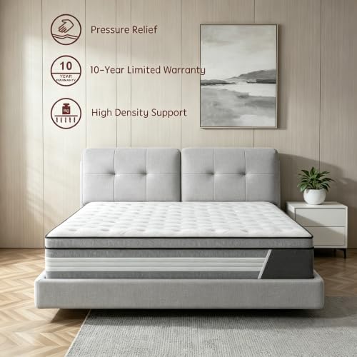 King Size Mattress, 12 Inch King Mattress in a Box, view 6