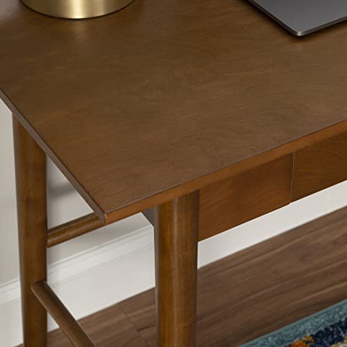 Melissa Mid Century Walnut Desk by, view 7
