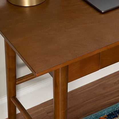 Melissa Mid Century Walnut Desk by, view 7