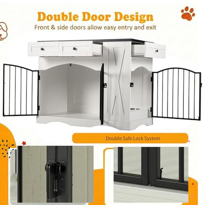 Large Dog Crate Furniture, view 5
