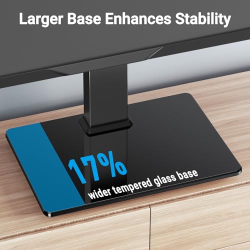 Universal Swivel TV Stand for 37-80 inch TVs, Holds up to 99lbs, view 7