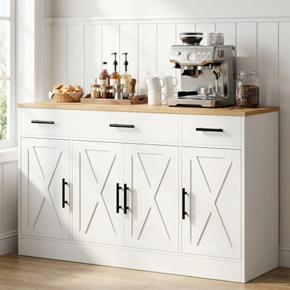 Coffee Bar Cabinet with Storage, view 2
