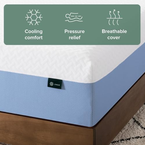 10 Inch Queen Cooling Essential Memory Foam Mattress, Medium Feel, view 5