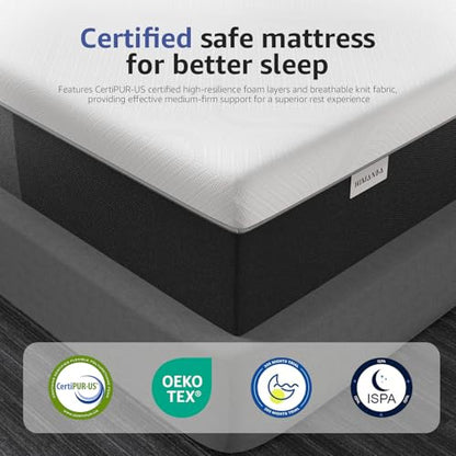 Full Size 10" Hybrid Mattress, Medium Firm Feel, view 4