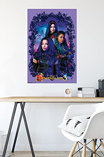 Disney Descendants 3 - Group Wall Poster, 22.375" x 34", Premium Unframed Version