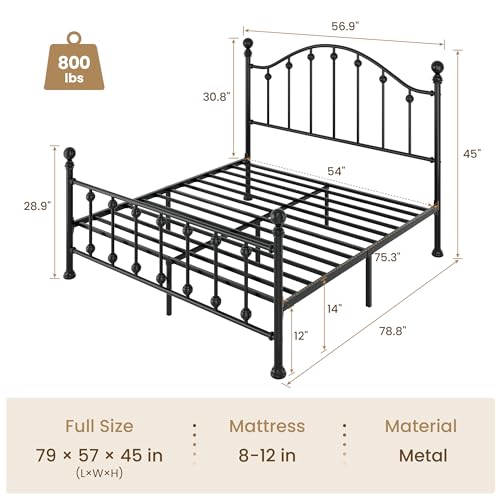 Full Metal Bed Frame, view 3