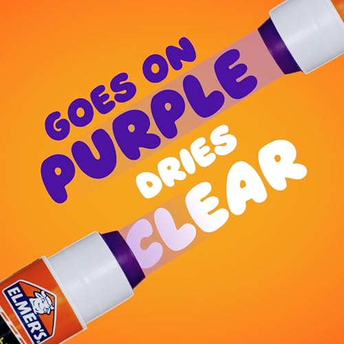 Disappearing Purple School Glue Sticks, Washable, 6 Grams, 12 Count, view 3