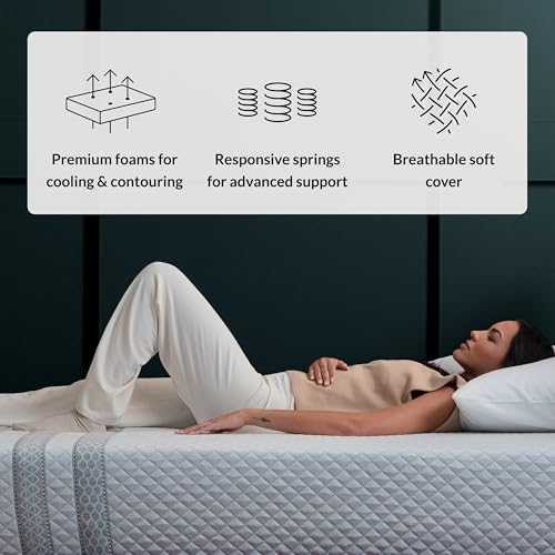 Leesa Sapira Hybrid 11" Mattress, Queen Size, view 4