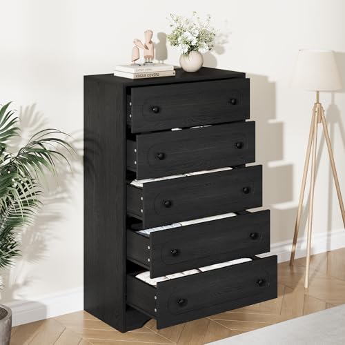 5 Drawer Dresser for Bedroom, view 5