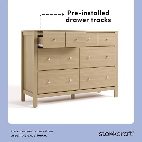 Horizon 6 Drawer Dresser, Driftwood, view 6