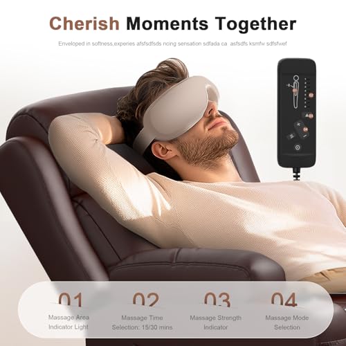 Reclining Loveseat, 2 Single Power Heat & Massageable Recliner Chairs with Storage, Cup Holders, Oversized Massage Sofa Heavy Weight Capacity, Wall Hugger Couches for Living Room & RV
