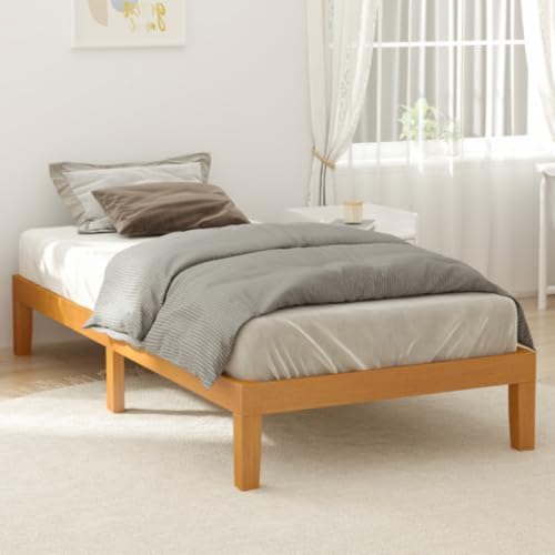 Twin Size Bed Frames, 12 Inch Height Wood Platform Bed Frame, view 2